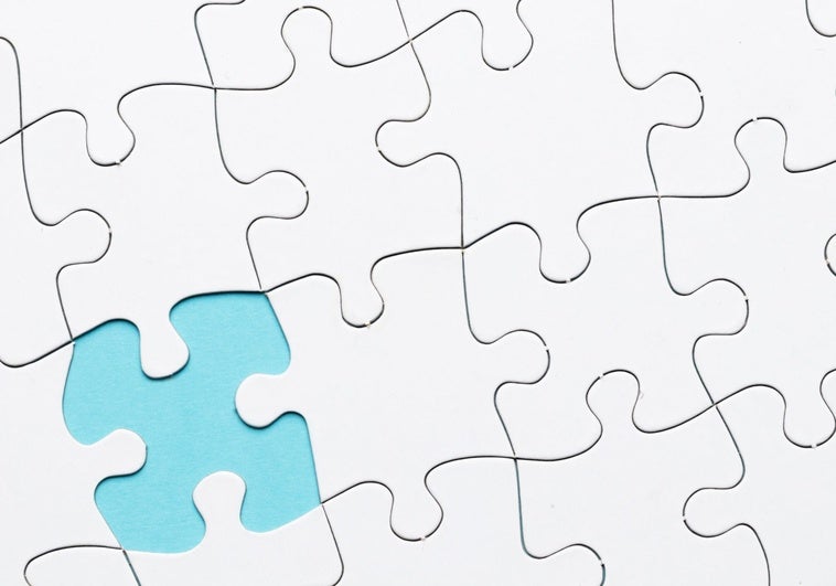 Pieza de puzzle perdido.