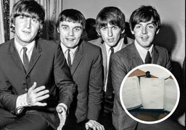 Subastan los documentos legales de la separación de los Beatles