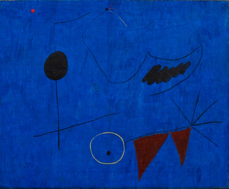 Joan Miró. 'Pintura', c. 1925. Fundación Joan Miró Barcelona. Donación de Joan Prats