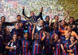 El Barcelona gana su segunda Champions