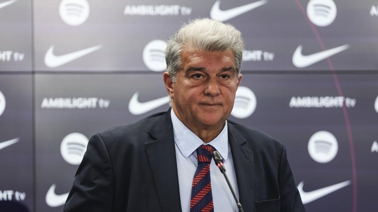 Laporta: «No ganamos en Milán, básicamente, por decisiones arbitrales»