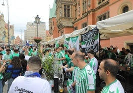 Breslavia ya vive la marea verde, blanca y verde y aguarda la llegada de 3.000 béticos más