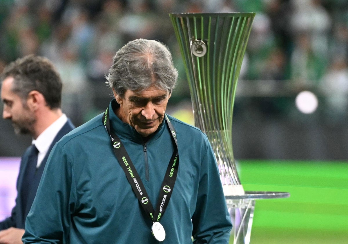 Manuel Pellegrini, tras la final de la Conference League.