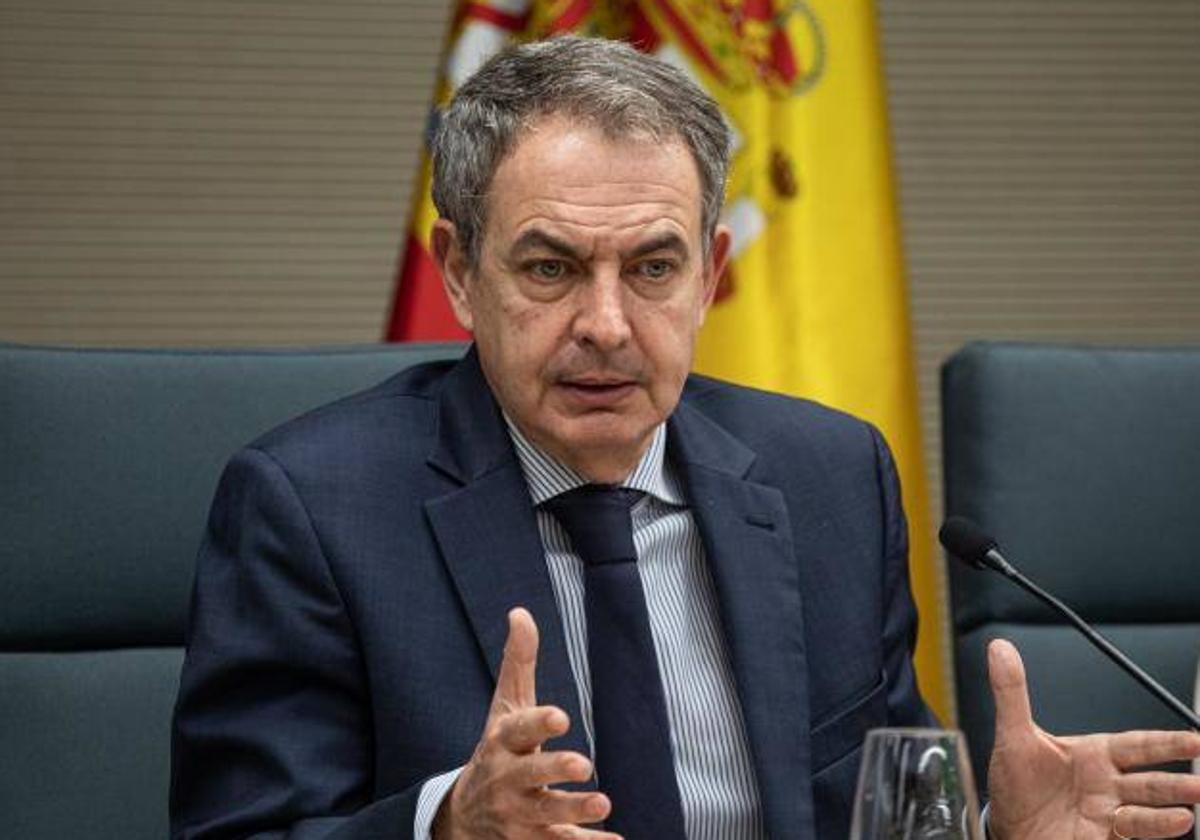 El expresidente del Gobierno José Luis Rodríguez Zapatero