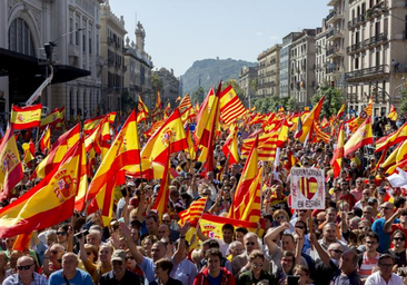 El día que el 'procés' hizo aflorar masivamente la Cataluña leal