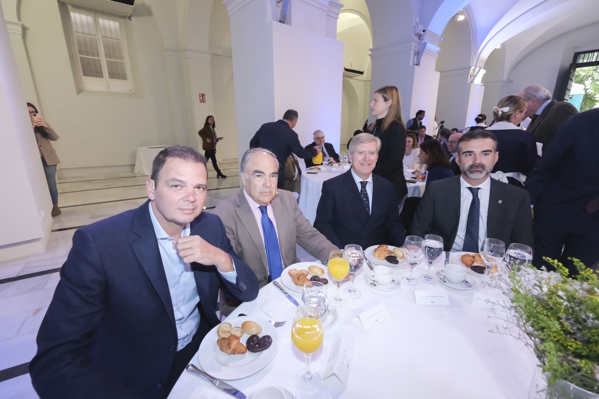 Luis de Prado, Antonio Luque, Manuel Meljarejo y Ramón Fernández-Pacheco