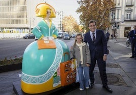 Marieta, una menina con síndrome de Down en plena milla de oro de Madrid