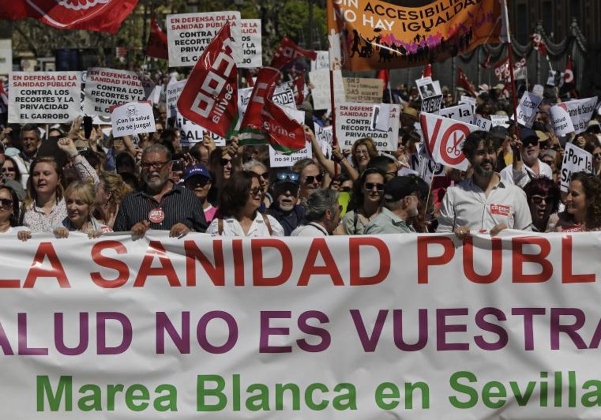 La Marea Blanca de Sevilla, en 2023