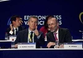 El alemán Manfred Weber, reelegido al frente del PPE al lograr más del 90% de votos en el Congreso de Valencia