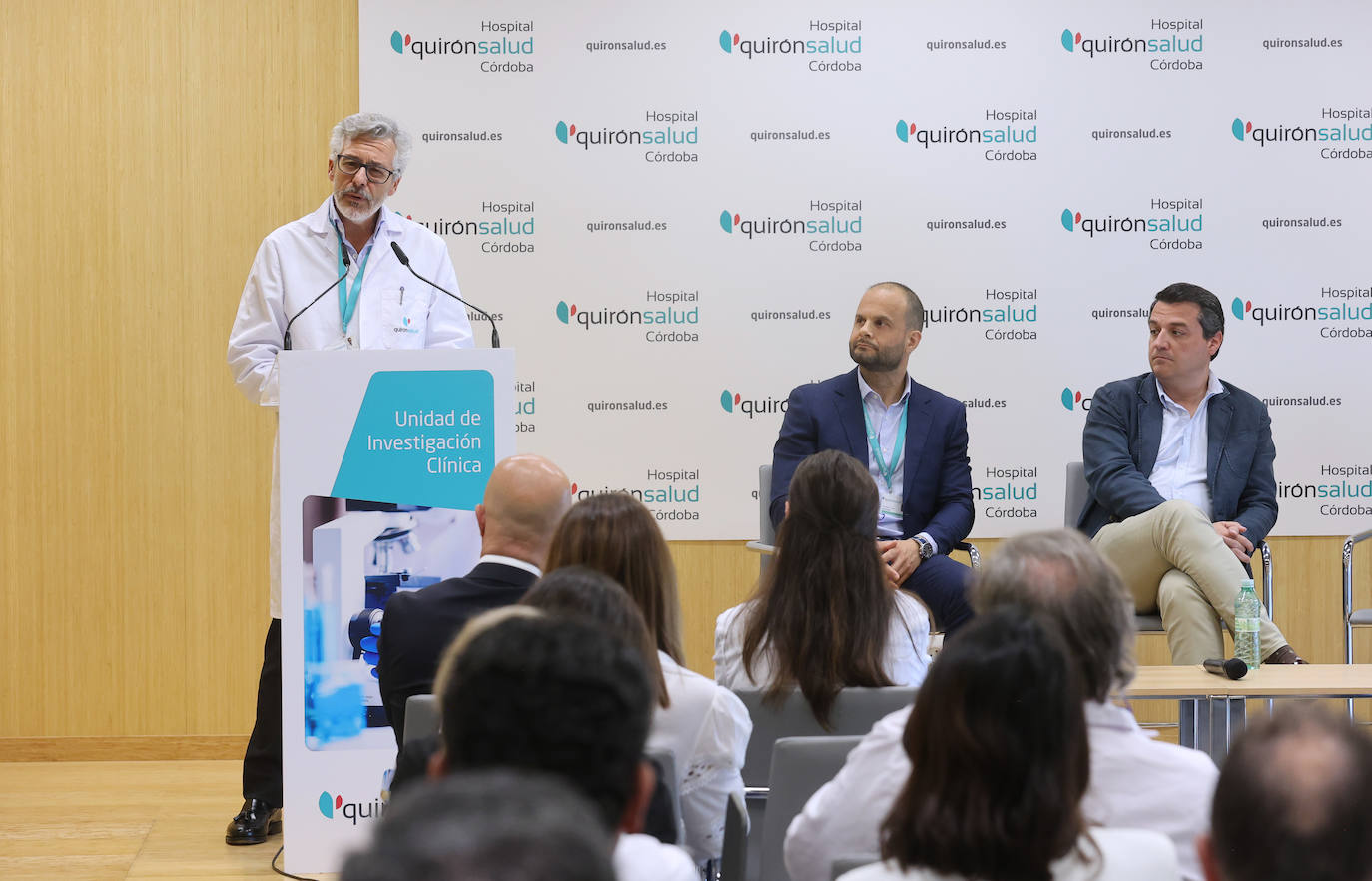 La apertura de la Unidad de Investigación Clínica del hospital Quirónsalud de Córdoba, en imágenes