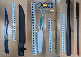 Dos jóvenes detenidos en Valladolid tras enzarzarse en una pelea con machetes jaleada por otros