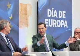 Moreno asegura que Andalucía puede producir alimentos para 500 millones de personas, «pero Europa debe garantizar el agua»