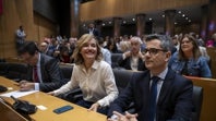 Imagen principal - Pilar Alegría, ministra de Educación y portavoz