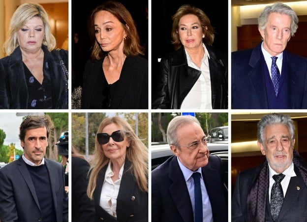 Tensión en el tanatorio de Fernando Fernández de Tapias por la presencia de sus hijos mayores: «Dejó por escrito que no quería que fueran»