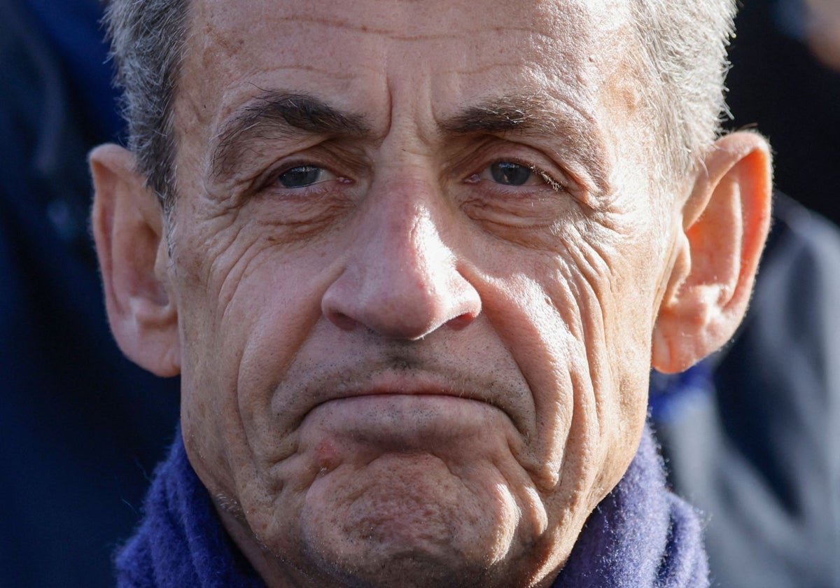 El expresidente francés, Nicolas Sarkozy