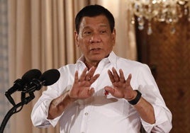 El expresidente filipino Duterte ya está bajo custodia tras su llegada a La Haya