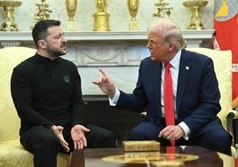 Zelenski quiere reunirse con Trump en el Vaticano y dice que hablará con Rusia tras un alto el fuego