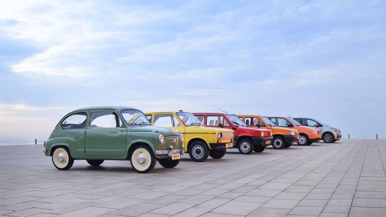 Al SEAT 600 le siguieron otros modelos urbanos como el 133, Panda, Marbella, Arosa y Mii