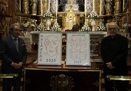 Luis Gordillo, autor del cartel de la Macarena: «Algo divino se apoderó de mí y me llevó en sus brazos»