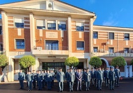 La Comandancia de la Guardia Civil de Sevilla da la bienvenida a 49 nuevos agentes