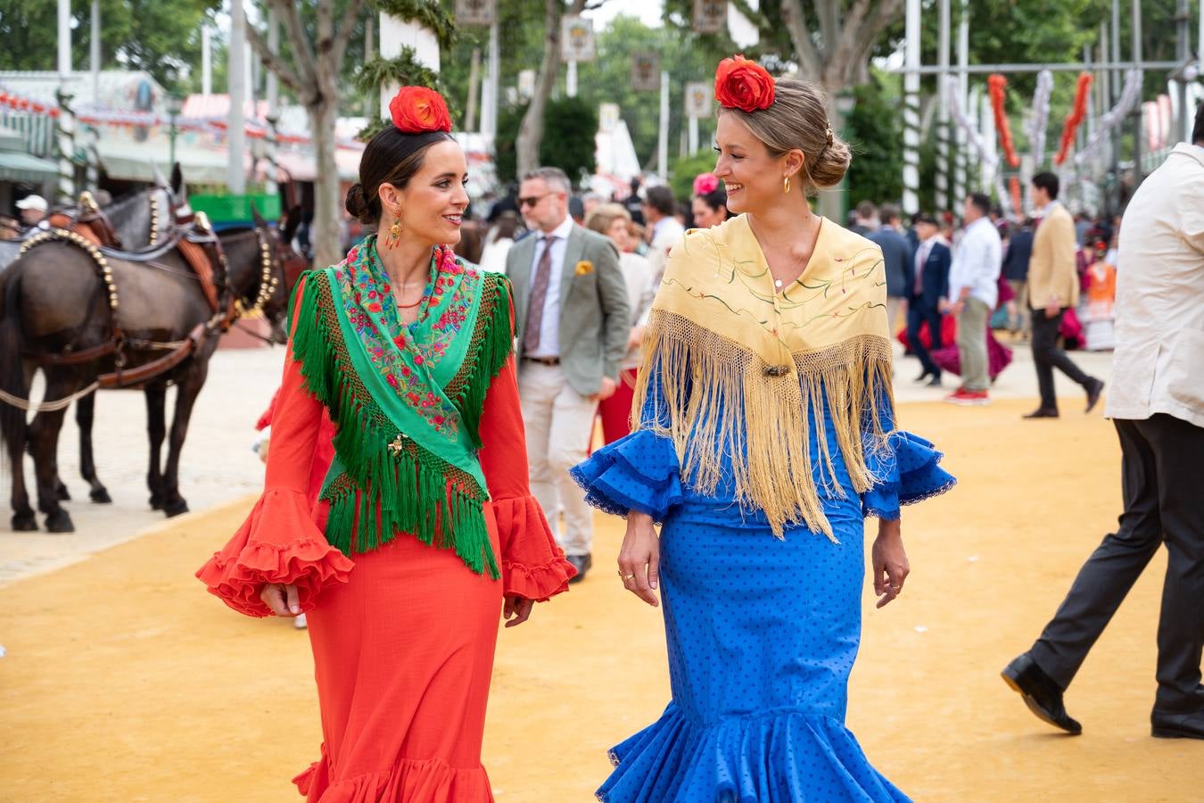 Laura Luque y Teresa Ollero