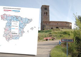 Del pueblo con más hombres al que tiene más mujeres: mapa del desequilibrio de género en España