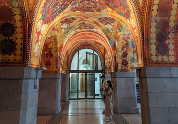 Quizá la comisaría de Policía más bonita del mundo, con frescos de Giacometti