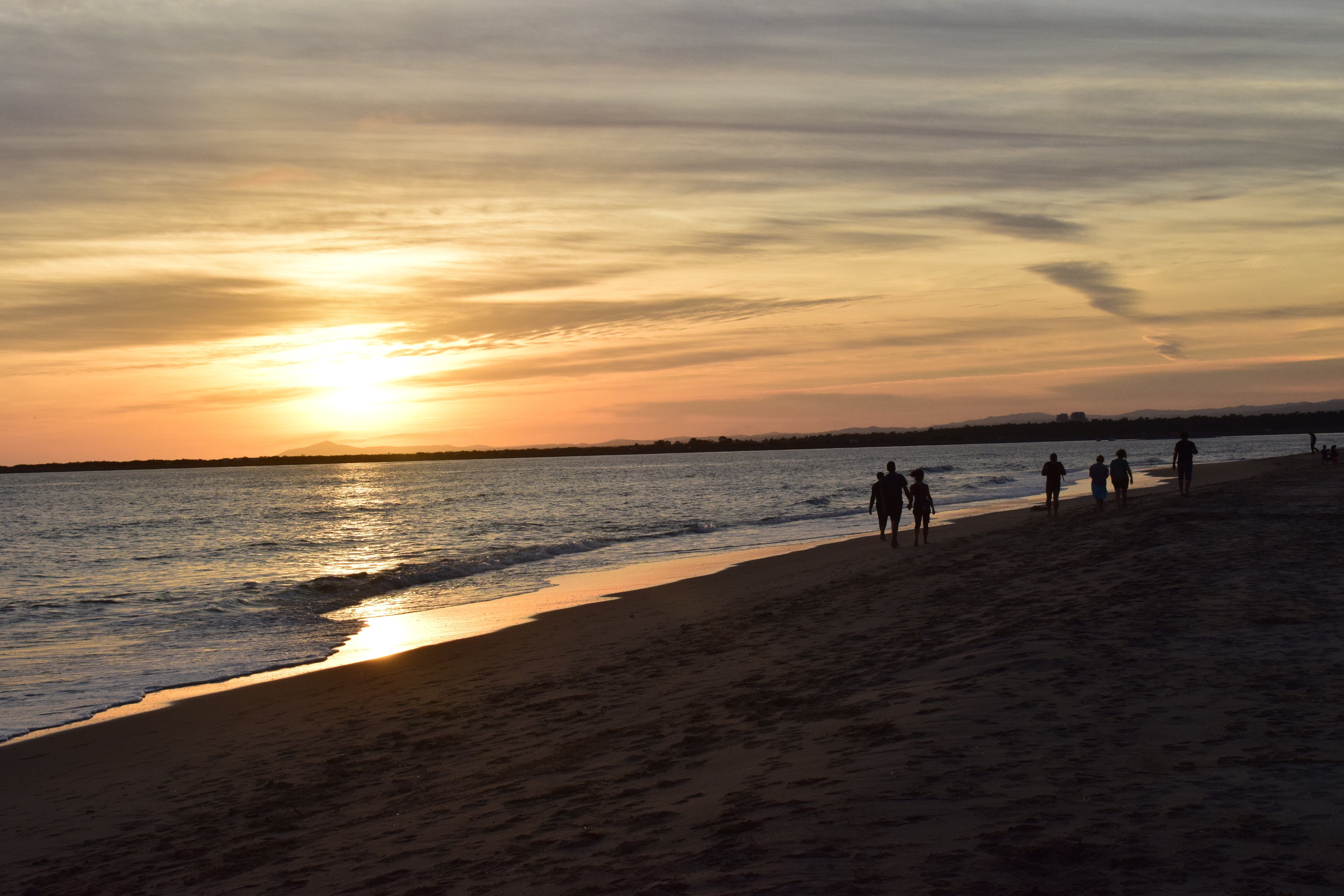 Atardecer en la Playa Punta del Moral