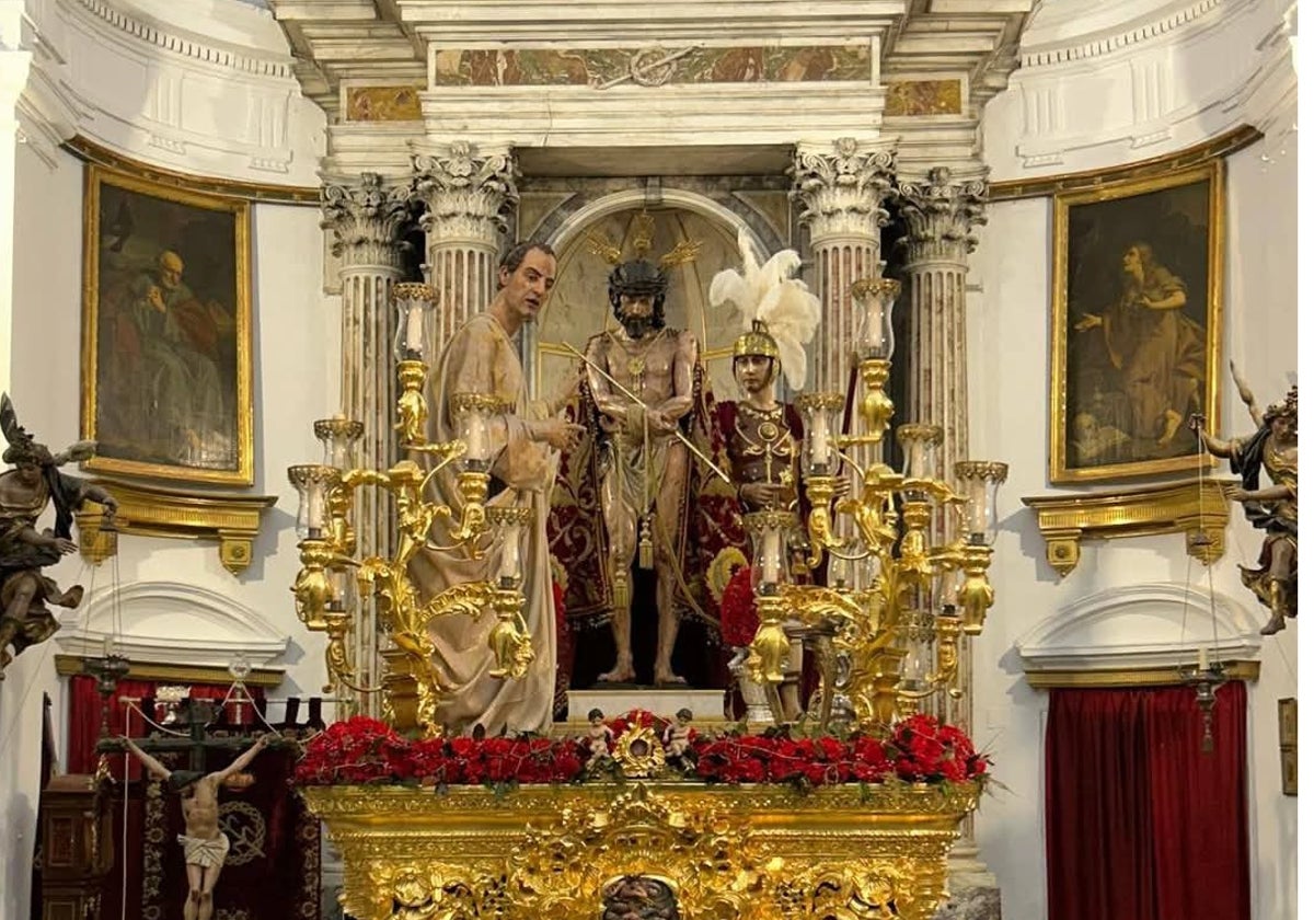 Jesús del Ecce-Homo en su paso