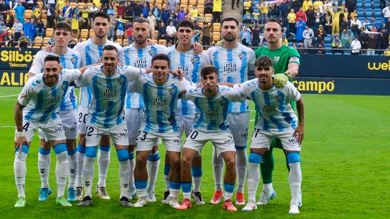El Málaga tendrá varias bajas relevantes ante el Cádiz CF.