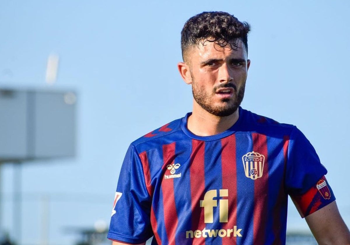 Sergio Ortuño, centrocampista del Eldense.