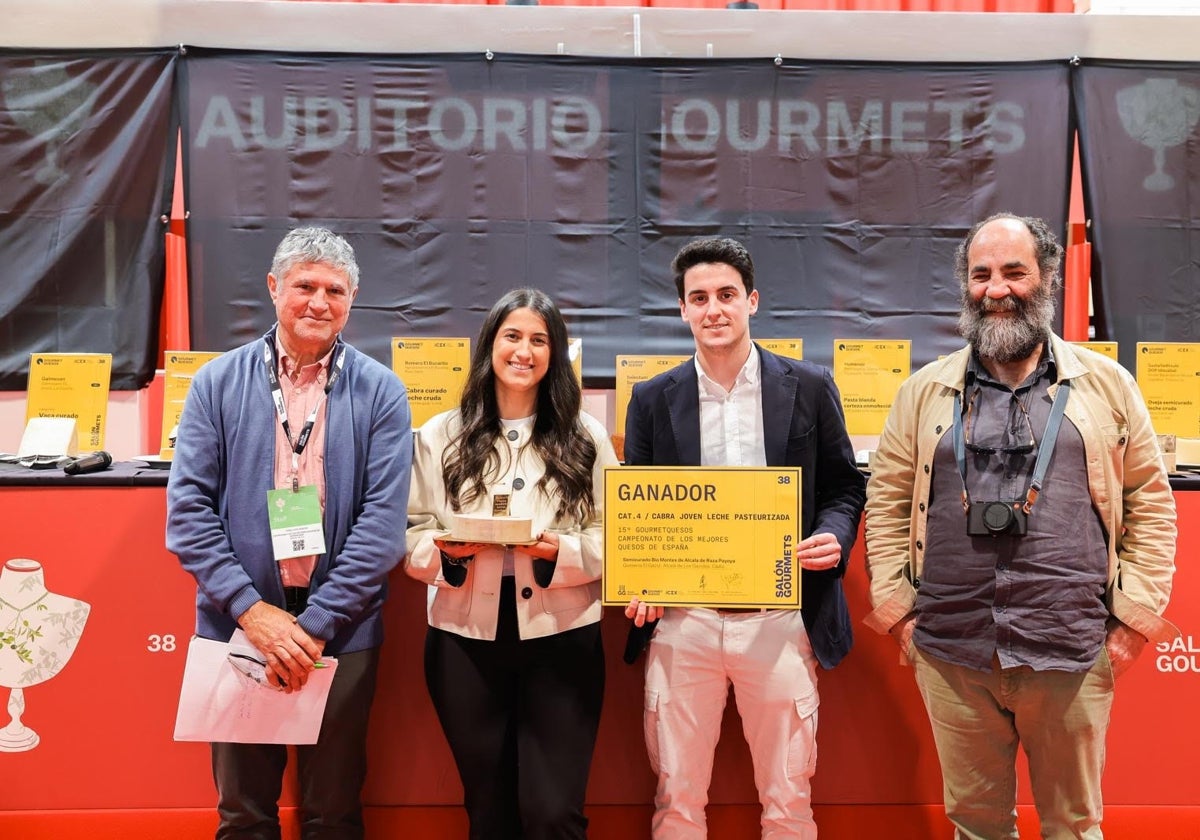 Recogida del premio en Salón Gourmets 2025