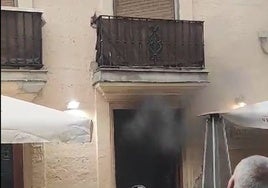 Incendio en el restaurante Alamar en Cádiz
