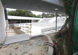 Gran avance para la terminación de las obras del Teatro del Parque en Cádiz