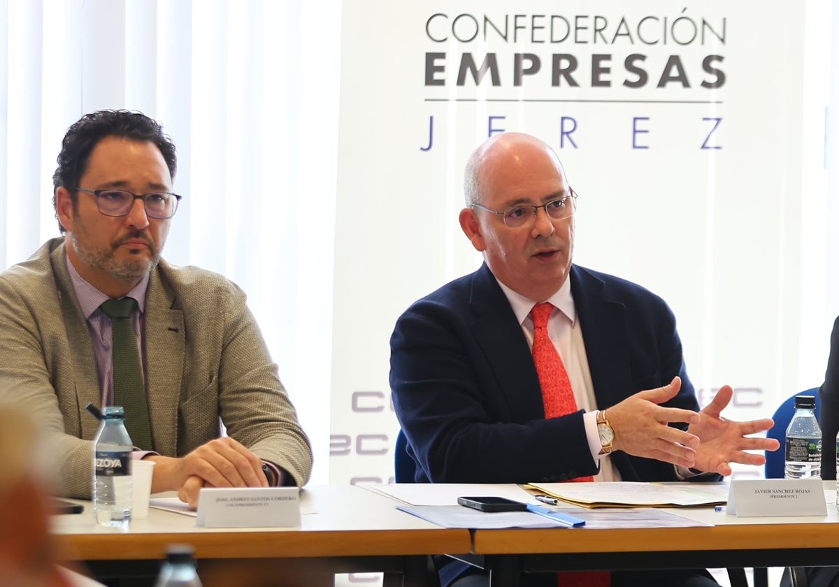 José Andrés Santos y Javier Sánchez Rojas.