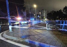 Una conductora colisiona contra una valla, intenta marcharse y da positivo en alcohol en Algeciras