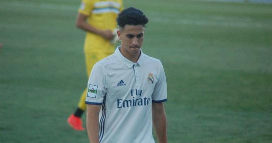 Martín Calderón se ha formado en la cantera del Real Madrid.