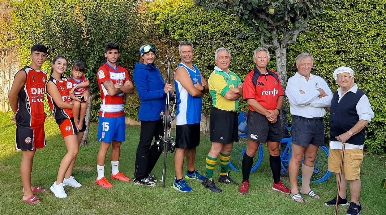 El apellido Neva está muy vinculado al deporte.